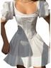 Helsa White Cocktail Dress Size S - photo 1