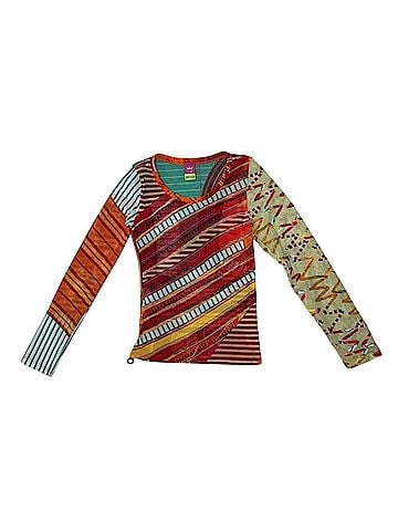 Save The Queen Long Sleeve Blouse (view 2)