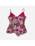 No Boundaries 92% Polyester 8% Spandex 100% Polyester Floral Multi Color Sleeveless Blouse Size M - photo 5