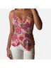 No Boundaries 92% Polyester 8% Spandex 100% Polyester Floral Multi Color Sleeveless Blouse Size M - photo 3