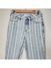 PacSun 100% Cotton Stripes Blue Jeans Size 25 - photo 5