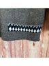 DNA Fair Isle Gray White Yellow Black Blue Pullover Sweater Size S - photo 8