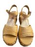 Dolce Vita 100% Raffia Tan Wedges Size 9 1/2 - photo 1
