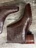 Madewell 100% Leather Animal Print Brown Ankle Boots Size 8 - photo 3