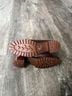 Madewell 100% Leather Animal Print Brown Ankle Boots Size 8 - photo 5
