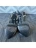 Pelle Moda 100% Leather Gold Heels Size 10 - photo 4