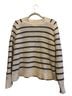 Madewell 100% Cotton Stripes White Black Pullover Sweater Size L - photo 1
