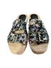 Rebecca Minkoff Floral Black Blue Pink Sandals Size 7 - photo 1