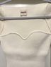 Khaite White Ivory Short Sleeve Blouse Size S - photo 3