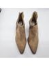 Vince Camuto Snake Print Tan Brown Ankle Boots Size 5 1/2 - photo 7