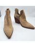 Vince Camuto Snake Print Tan Brown Ankle Boots Size 5 1/2 - photo 5