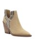 Vince Camuto Snake Print Tan Brown Ankle Boots Size 5 1/2 - photo 1
