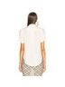 Veronica Beard 100% Silk White Short Sleeve T-Shirt Size 4 - photo 4
