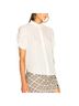 Veronica Beard 100% Silk White Short Sleeve T-Shirt Size 4 - photo 3
