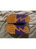 Nike White Purple Orange Sneakers Size 4 - photo 3