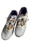 Nike White Purple Orange Sneakers Size 4 - photo 1