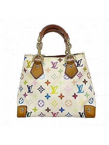 Louis Vuitton Louis Vuitton Monogram Multicolor Audra Handbag M40047 Blanc (Women's) (view 1)