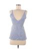Lulus 100% Rayon Stripes Blue White Sleeveless Top Size M - photo 1