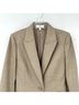 Banana Republic Solid Tan Blazer Size 0 - photo 3