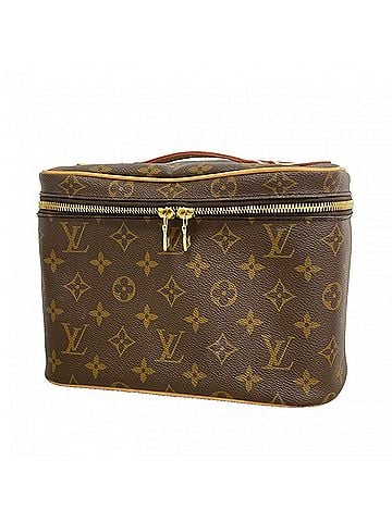 Louis Vuitton Louis Vuitton handbag/vanity bag, Monogram Nice BB M42265, brown, women's. (view 1)