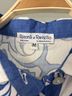 Ricordi (Puzzles) Floral Blue White Button-Down Shirt Size 9 - photo 3