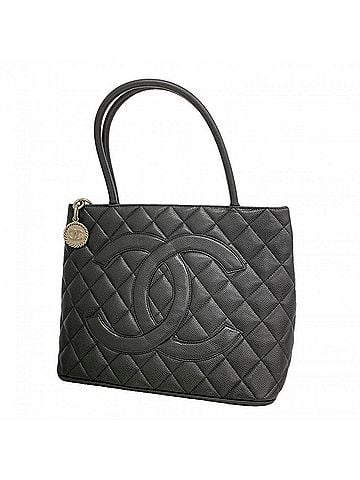 Chanel Chanel Tote Bag, Reissue Tote, Caviar Leather, Black, Women's (view 1)