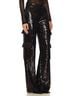 Alice + Olivia 100% Polyester 100% Recycled Polyester 85% Nylon 15% Elastane Black Cargo Pants Size 10 - photo 4