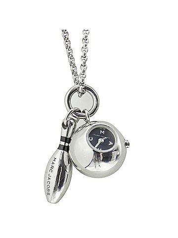 Marc Jacobs Marc Jacobs bowling pin ball watch chain long necklace (view 1)