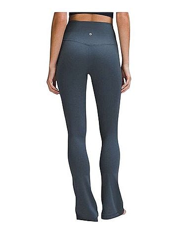 Lululemon Athletica Align High Rise Mini Flared Fleece Pants (view 2)