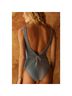 Free People Blue Multi Color One Piece Swimsuit Size S - photo 3