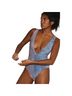 Free People Blue Multi Color One Piece Swimsuit Size S - photo 1