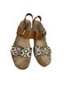 Mephisto Animal Print Brown Black White Wedges Size EU 42 - photo 1