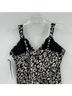 Miraclesuit Print Black Tan Swimsuit Top Size 16 - photo 8