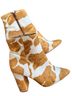 Steve Madden Animal Print Brown White Ankle Boots Size 8 - photo 1