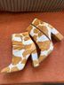Steve Madden Animal Print Brown White Ankle Boots Size 8 - photo 3