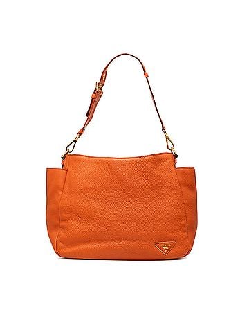 Prada Vitello Daino Side Pocket Shoulder Bag (view 1)