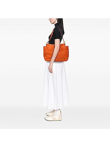 Prada Vitello Daino Side Pocket Shoulder Bag (view 2)