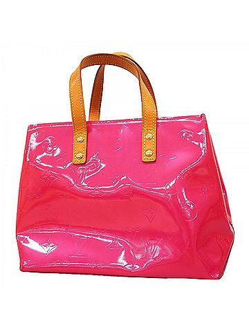 Louis Vuitton Louis Vuitton Vernis Lead PM handbag, M91221, fuchsia pink, women's. (view 1)