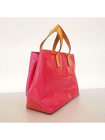 Louis Vuitton Louis Vuitton Vernis Lead PM handbag, M91221, fuchsia pink, women's. (view 2)