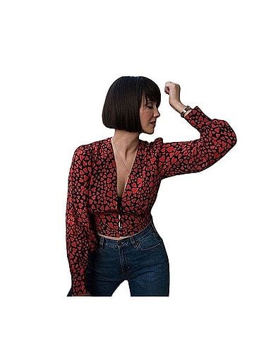 Réalisation The Kaia Long Sleeve T-Shirt (view 1)