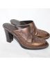 Donald J Pliner 100% Leather Floral Brown Mule/Clog Size 6 - photo 5