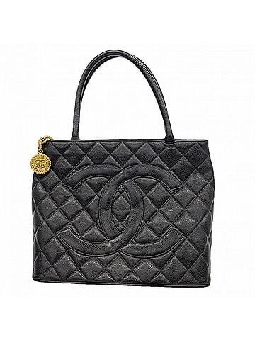Chanel Chanel Tote Bag, Reissue Tote, Caviar Leather, Black, Women's (view 1)
