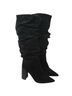 Jeffrey Campbell 100% Suede Solid Black Boots Size 9 - photo 1
