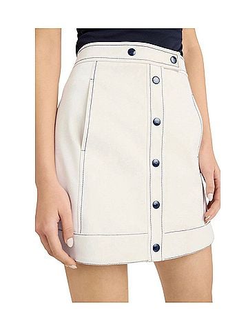 Cinq à Sept cinq a cept. faux leather ciara skirt Faux Leather Skirt (view 1)