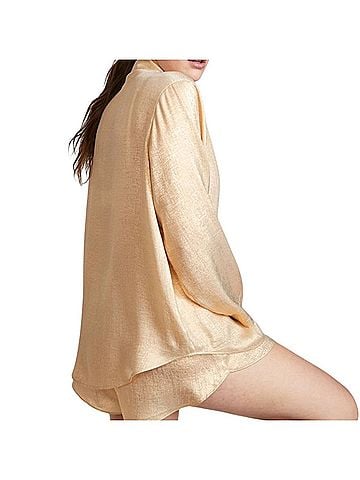 Victoria's Secret Long Sleeve Button-Down Shirt (view 2)
