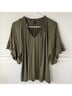 J.Crew Solid Green Short Sleeve Blouse Size S - photo 6