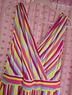 Torrid Stripes Pink Yellow Jumpsuit Size L - photo 6