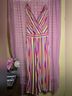 Torrid Stripes Pink Yellow Jumpsuit Size L - photo 5