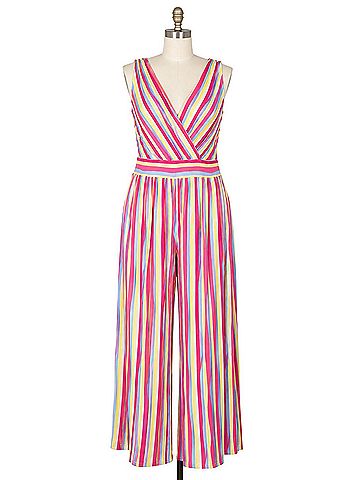 Torrid Striped Jumpsuit (view 1)