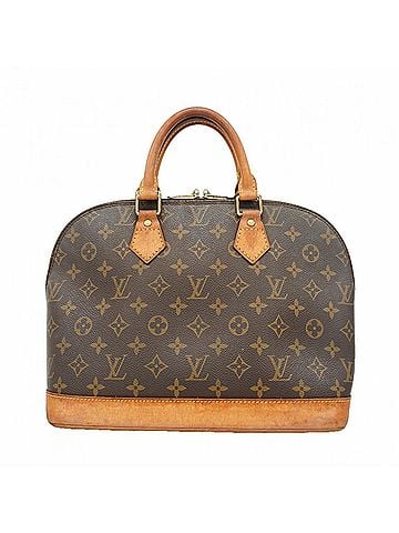 Louis Vuitton Louis Vuitton Alma Monogram Handbag M51130 Brown Women's (view 1)